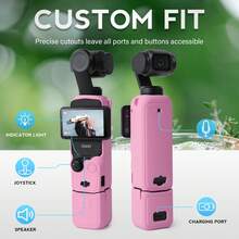 5入裝 Pocket 3 矽膠保護套，適用於 Xtra Muse 保護殼鏡頭保護套 防刮套皮，相容 OSMO Pocket 3 Creator Combo/Xtra Muse 配件 - 查看 3
