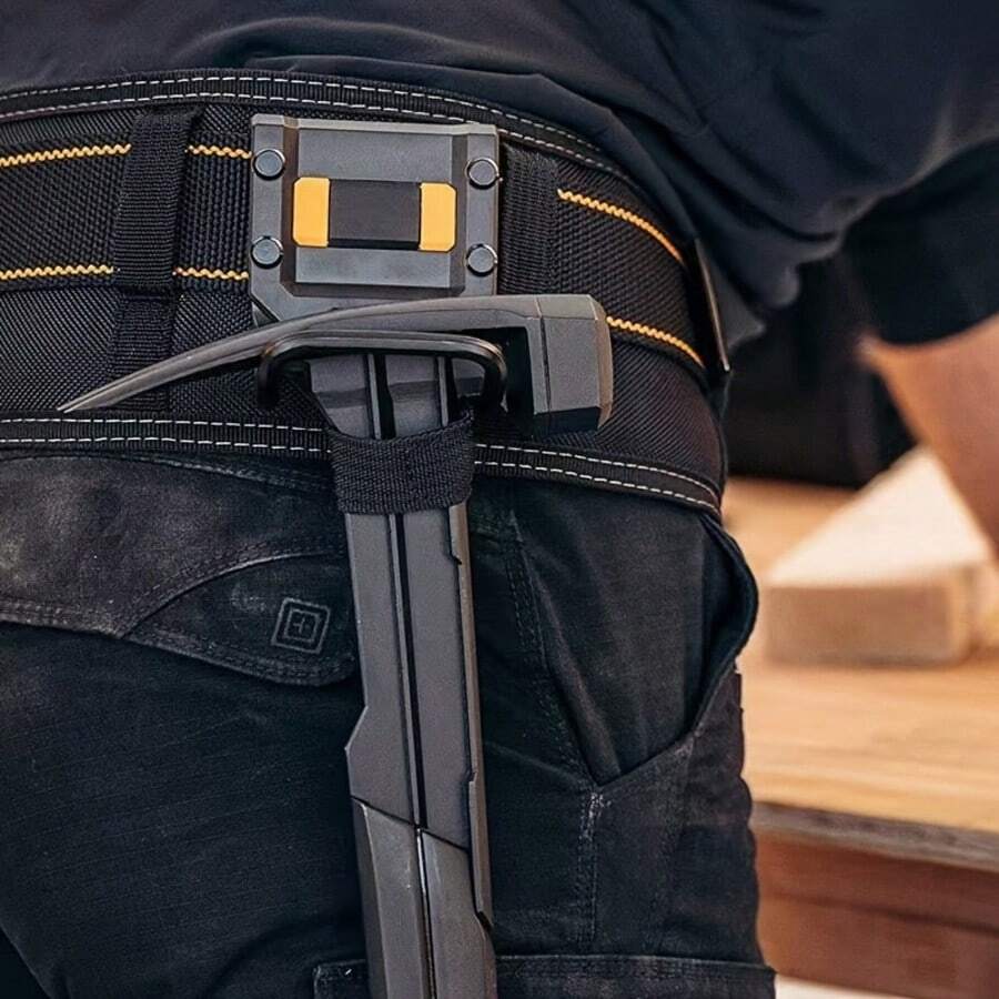 Sarung Palu Multifungsi, Kantong Palu Cakar Gantung Cepat, Aksesori Sabuk Gantung Cepat yang Tahan Lama, Aksesori Kerja Praktis, Cocok untuk Mekanik, Tukang Kayu, Teknisi Listrik, dll. - A - View 1