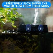 Filter Pengganti Air Akuarium dengan Pengisap Karet, Diffuser Pengganti Air Akuarium Universal, Diffuser Tambahan Pengisian Akuarium, Pengontrol Aliran Air, Alat Pengganti Air Akuarium, Desain Aliran Lambat Cocok untuk Penggantian Air Akuarium, Aksesori Pengisian Air yang Efisien, Pengganti Air Akuarium, Menjaga Kualitas Air, Cocok untuk Akuarium Air Tawar dan Air Garam, Kompatibel dengan Berbagai Ukuran Akuarium, Aksesori Akuarium yang Mudah Dipasang - Tipe A - View 3