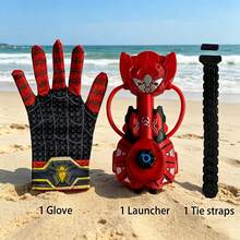 Super Cool Spider Mini Wrist Water Gun, Hidden Press Water Spray Gun, Portable Wearable Water Sprayer, Summer Beach Pool Outdoor Water Fight Toy, Birthday Party Gift For Boys And Girls - WC10-15 - View 8