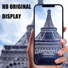 XINHONGYU 6片裝防刮高清相機鏡頭保護膜，適用於 iPhone 18 Pro Max/18 Pro/17 Pro/17 E/16/15 Pro/14 Pro Max/14 Pro/13/12/11，超耐用鏡頭保護貼，9H 鋼化玻璃超薄相機鏡頭保護膜，完美貼合，超清晰鋼化玻璃金屬鏡頭保護殼，耐用時尚手機配件 - 藍色 - 查看 6