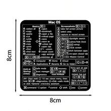 1pc Waterproof Keyboard Shortcut Stickers, Compatible With MacBook Laptop, Windows Word Office Function Key Decals, Scratch-Resistant Keyboard Decorative Stickers - View 11