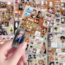 مجموعة ملصقات 8 قطع - مجموعة ملصقات مصنوعة من المعجبين، بطاقات دعم K-POP، ملصقات دعم المجموعات الشهيرة كهدية، أنشطة المعجبين، أنشطة الدعم، بضائع المعجبين، JUNGWON، JAY، JAKE، SUNGHOON، SUNOO، NI‑KI، ملصقات النجوم، مجموعة عرض بطاقات K POP، بضائع الموسيقى الشهيرة، هدية عيد الميلاد - متعدد الألوان - مشاهدة 7