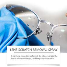 Lens Scratch Remover, Repair Scratches And Scuffs, Renew Glasses Lenses, Glass Blur Care Agent - Black - View 6