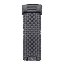 1pc Outdoor Inflatable Sleeping Pad, Camping, Hiking, Picnic Essential Lightweight Portable Foldable Moisture-Proof Mat Outdoor Gear Summer Travel Must-Have, Foot-Pumped Extra Wide Extra Thick Inflatable Mattress - Multicolor - View 16