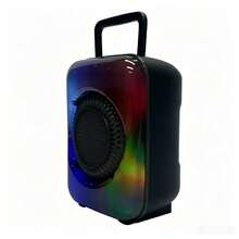 New 3-Inch Portable Outdoor RGB Flame Lamp With High Face Value And Bluetooth Sound For Ambient Feeling - A - View 4