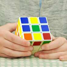 مكعب أحجية 3x3 للمراهقين، مكعب أحجية ناعم للمبتدئين في المسابقات 5.2*5.2 سم، لعبة تعليمية لتنمية الذكاء للطلاب، مكعب أحجية لتخفيف التوتر للبالغين - متعدد الألوان - مشاهدة 7