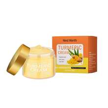 Crema facial de cúrcuma, cuidado de la piel iluminador e hidratante, crema de cúrcuma antiacné para manchas oscuras y tono de piel desigual - 1 pieza - Ver 1