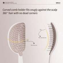 Detangling Hair Brush For Fine And Thick Hair, Ventilated Quick-Dry Hair Brush, Suitable For Curly And Straight Hair, Wet And Dry Hair, Smooth Detangling For All Hair Types, Portable Travel Hair Brush With Paper Box - Multiple Styles - View 6