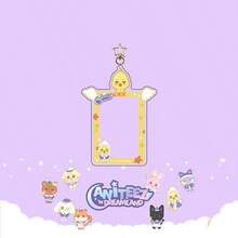 Cartoon Card Holder Keychain Idol Photo Card Storage Pendant Accessory Celebrity Merchandise - Multicolor - View 20