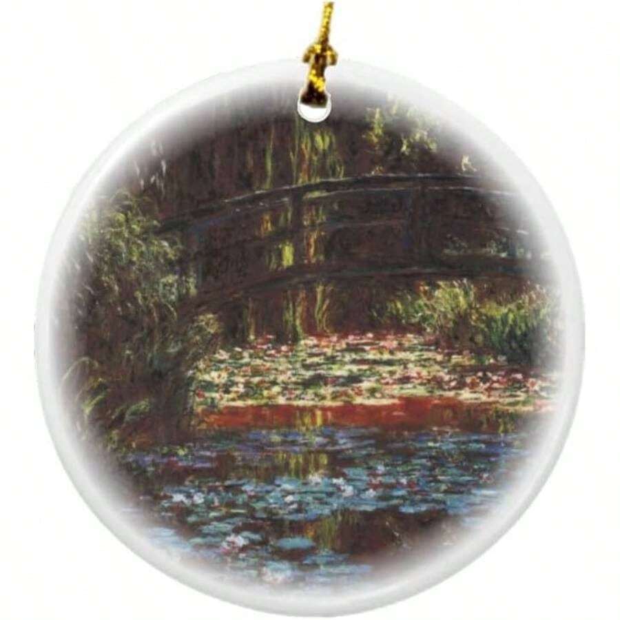 Decorative Hanging Ornaments - Gold - View 1