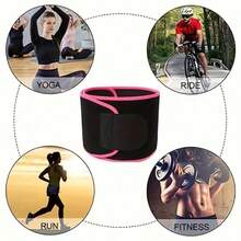 Adjustable Unisex Sports Yoga Waist Belt, Enhances Sweating Effect, Shapes Abdomen - Multicolor - View 4