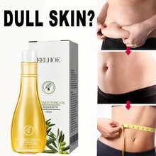 EELHOE Olive Body Massage Oil 150ml, Smoothing Moisturizing Body Oil With Sweet Almond Olive Fruit Oil, Nourishing Skin Care Oil For Dry Rough Skin Belly Thighs Arms - Olives - View 2