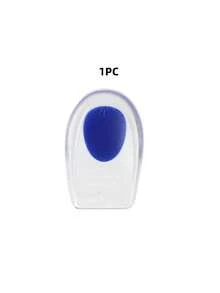 8/6/4/2pcs Soft Silicone Heel Pads, Neutral Style, Transparent, - Blue and White - View 10