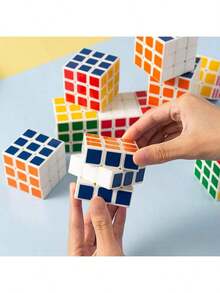 مكعب أحجية 3x3 للمراهقين، مكعب أحجية ناعم للمبتدئين في المسابقات 5.2*5.2 سم، لعبة تعليمية لتنمية الذكاء للطلاب، مكعب أحجية لتخفيف التوتر للبالغين - متعدد الألوان - مشاهدة 6