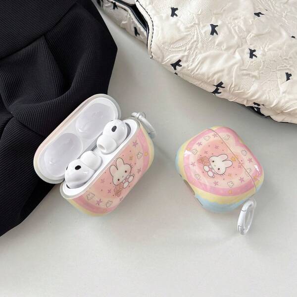 IMD Material 4 Little Monsters 1pc Fashion Apple Earphone Protective Case, Strong Protection, Dust-Proof, Stylish And Beautiful, Suitable For Teenagers And Young People, Ideal For Daily Use And Gifts, Compatible With AirPods 4 Protective Case, Pro 3 New Pro 2 Earphone Case, 3rd Generation Apple Earphone 2nd Generation Protective Case, Earphone Protective Shell