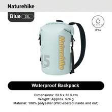 10L/15L/25L 乾濕分離背包 防水袋，捲頂設計，IPX6 防水 - 彩色 - 查看 11