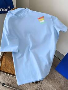 SOY MIKE, HACIENDO COSAS DE MIKE, camiseta personalizada y divertida con impresión a doble cara en la parte delantera y trasera, nueva camiseta de cuello redondo para hombre, top holgado de - Negro - Ver 11