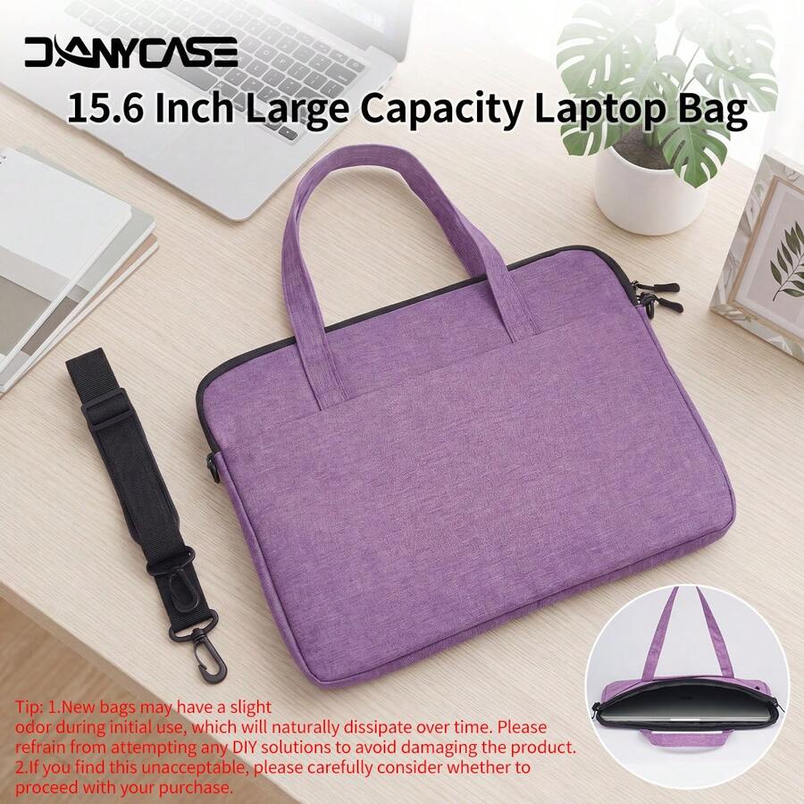 DANYCASE Laptop Carrying Bag Pro Computer Bag HP 15-15.6 Inch Portable Shoulder Crossbody Messenger Bag
