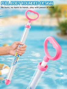 120-Hole Summer Pull-Out Firework Water Gun, Featuring Outer Shell And Handle Design, Large Water Storage Capacity, Suitable For Lawn, Beach, Water Park And Swimming Pool - 彩色 - 查看 6