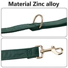 Dog Collar With Dog Leash,Soft Quick Release Basic Dog Collars For Small Medium Dogs,Large Dogs Strong Dog Leash For Everyday Use - Secure & Simple Design For Reliable Control - Green - View 7
