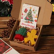 Christmas Holiday Gift Set. Shaped Scented Candles, Home Decor Figurines - 1PC - View 14