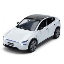 1/32 新款 6 門汽車模型 - 車門可開 - 引擎蓋可開 - 後視鏡可折疊 - 全景天窗，適合汽車模型愛好者收藏，逼真汽車模型禮物，汽車內飾裝飾 - 彩色 - 查看 7