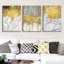 3pcs Wooden Framed Canvas, Abstract Oil Painting Poster, Fantasy Decorations, Frame Painting, Modern Art, Canvas, Perfect Gift For Friends And Family, Home, Room Mural, Office, For Living Room, Bedroom Wall Decor, HD, 8K, Odorless, Waterproof. - Framed - View 2