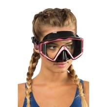 Comfortable, Pure Silicone Diving/Snorkeling Mask - Dark Grey - View 7