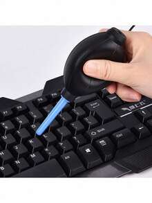 8PCS Black Plastic Bluetooth Earphone Cleaning Brush, Suitable For Earbuds, Phone, Computer Cleaning Tool - Multicolor - View 4