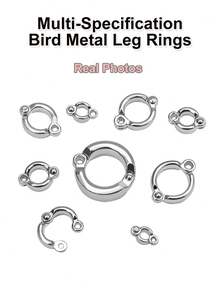 2pcs Parrot Flying Ropes | Retractable Ropes For Small Bird Flight Training | Suitable For Parrots And Other Birds | Anklet Rings Need To Be Selected Separately | You're So Clever Should Figuring Out To Install It Invertedly - A+B - View 11