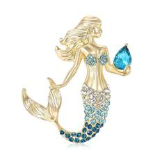 Cute Brooch, Alloy Diamond Cartoon Character Pin, Suitable For Bags, Teacher's Day Gift, Mother's Day Gift, Pin And Brooch, Bag Pendant, Accessories, Women's Brooch, Women's Brooch - The  With Diamonds - View 7