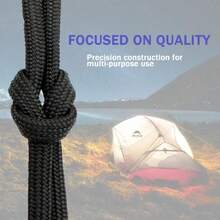 Tali Paracord 10m Cocok Untuk Berkemah, Mendaki, Perlengkapan Bertahan Hidup, Gelang dan Tali Gantungan DIY, Aksesoris Panjat Tebing - MultiWarna - View 8