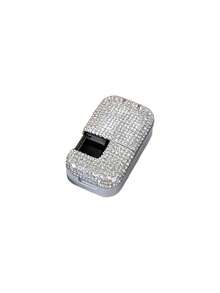 Sparkling Rhinestone Portable Pill Organizer, Daily Travel Portable Pill Box, Rhinestone Pill Box With Secure Storage Compartment,Travel Pill Box Container, Suitable For Vitamins,Supplements, Other Small Itemsl,Must - Have Medical Accessory - Multicolor - View 15
