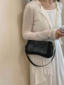 New Versatile Shoulder Bag - Black - View 5