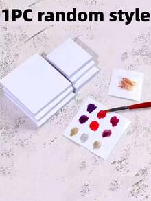 Nail Polish Mixing Pads Disposable Waterproof 100pcs/50pcs/10pcs - Nail Art Supplies And Tools, Backed Nail Essence, Nail Accessories - For Nail Polish Mixing, Nail Polish Mixing Pads Are Practical Nail Art Tools, Freely Mix Nail Colors, Create Exquisite Fingertips, Suitable For Daily School Wear, Dating, Shopping, And Various Holiday Styling. - Multicolor - View 14
