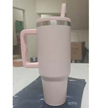 1200ml Thermal Mug With Flip-Top Spout. New 2025 Model, Valentine's Day Gift. - 淺粉紅色 - 查看 1