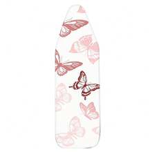 1pc Ironing Board Replaceable Cover , Butterfly Flower Print Polyester Household Ironing Table Cloth Ironing Board - Multicolor - View 15