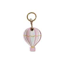 Hot Air Balloon PVC Leather Pendant Access Card Holder AirTag Protective Case Bag Car Keychain Gift - Multicolor - View 16