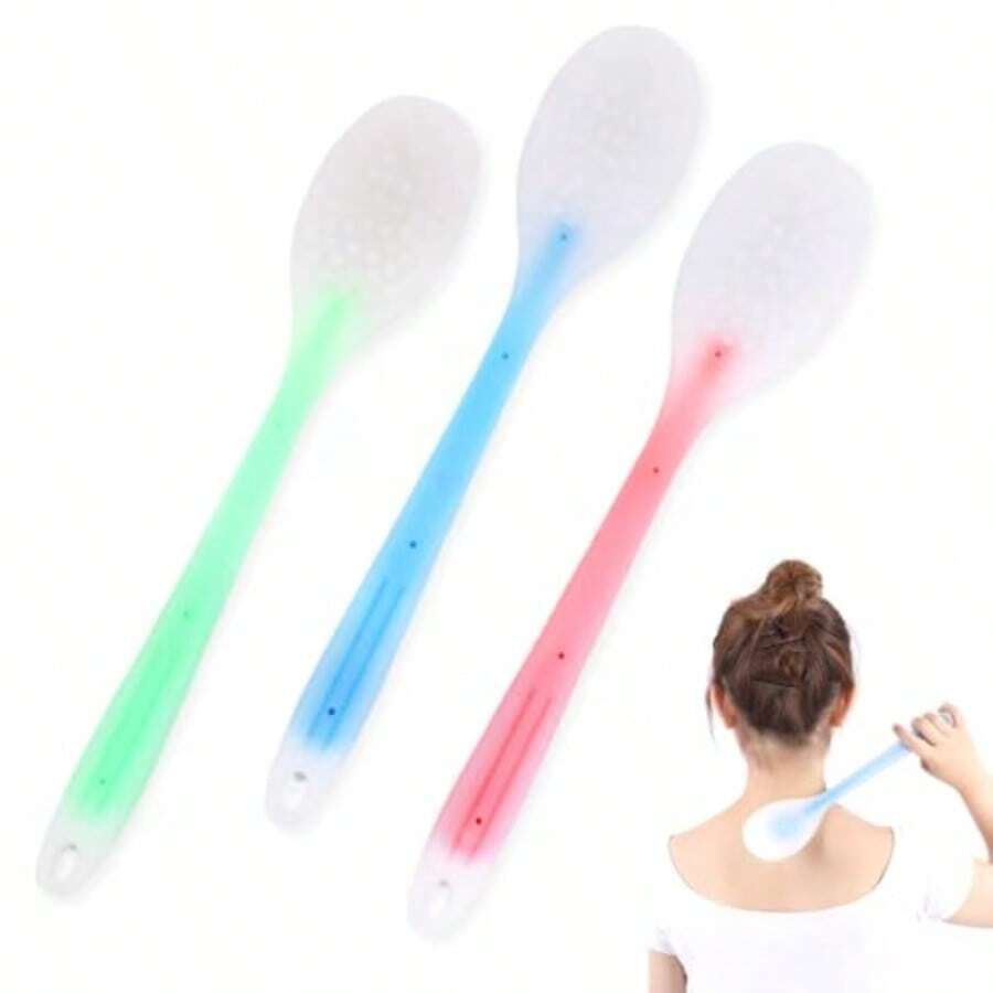 1pc Silicone Massage Stick, Full Body Deep Relaxation Massager, Used To Relieve Muscle Soreness, Fatigue From Prolonged Sitting, Clear Meridians, And Reduce Edema
