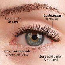 - Pestaas Postizas de Volumen Dramtico10 Mm - Mirada Densa Y Distintiva - Extensiones de Pestaas - Ligeras Y Naturales - Duran 10 Das - Seda Coreana - Libres de Crueldad A - Volumen - Ver 7