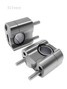 7/8" Motorcycle Handlebar Clamps Risers Adapter CNC Alloy Dirt Pit Bike ATV Motorbike Accessories Universal For BMW Suzuki - Variable Diameter Briquette - View 9