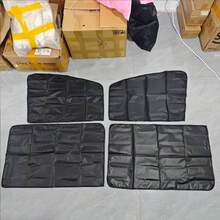 4件組遮光睡眠窗簾，汽車內裝遮陽窗簾，隔熱防紫外線車用窗簾，適用於車內隱私保護與防紫外線，通用款，適合熨燙車窗 - A - 查看 5