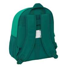 Real Betis Balompié | Betis Balompié School Backpack Adaptable To Trolley (Without Trolley) Water Resistant, Official License, 2 Large Compartments, Bottle Pocket - Adaptasi - Sekolah (2) - View 3