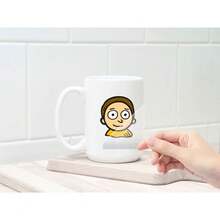 Warner Bros 50張 Rick and Morty 角色剪紙貼紙,動漫人物與場景貼紙系列,DIY手機、車輛與水壺裝飾配件,完美粉絲周邊,可愛派對小禮與動畫收藏家驚喜禮物 - 彩色 - 查看 10