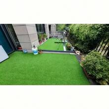 1件高品質人造草皮，塑膠材質，易於清潔，適用於室內/室外花園、遊樂場裝飾、寵物友善環境、陽台與庭院，合成草坪 - 人造草坪 - 查看 10