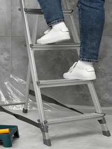 1pc Heavy-Duty Non-Slip Rubber Ladder Feet, Anti-Slip Foot Covers, Universal Ladder Caps Suitable For Telescopic Ladders, Durable For Both Home And Industrial Use, Ladder Additions, Textured Non-Slip Surface, Secure Fit Design - Multicolor - View 7