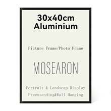 Mosearon 1/3pcs 12x16in Picture Frame, A4 Poster Frame (With Stand), A3 Art Frame, Home Decor, Room Decor, Wall Decor, Gift For Friends, Made Of Engineered Wood And Shatterproof Acrylic - Flat Aluminum Alloy Photo Frame - View 9