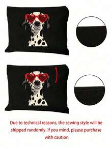Dalmatian Print Handbag, Women's Choice - Large Capacity, Multi-Pocket Shoulder Bag, Suitable For Work, School, Travel And Shopping | Foldable And Lightweight. - Multicolor - View 11