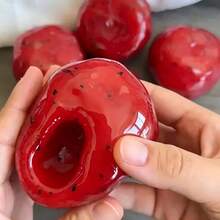 1pc Watermelon Ice Cream Squeeze Toy, Super Soft Material, Shapeable, Can Be Squeezed Into Any Shape, Suitable For Teens To Reduce Stress, Stress Relief Toy, Birthday Gift, Holiday Gift, Perfect Gift, Gift, Toy - Multicolor - View 5
